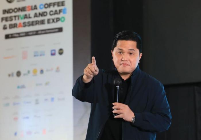 Kementerian BUMN akan terus mendukung penguatan ekosistem industri kopi sebagai salah satu bentuk komitmen mendukung visi industrialisasi pangan yang dicanangka