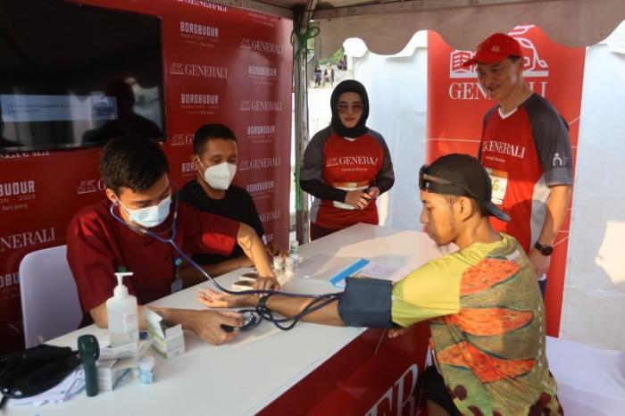 Asuransi Jiwa Generali Indonesia (Generali Indonesia) hadir sebagai official insurance partner Borobudur Marathon 2023.