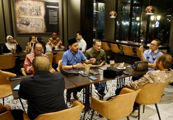 Mendag Zulkifli Hasan melakukan silaturahmi  dengan diaspora Indonesia di Kuala Lumpur, Malaysia, Rabu (7/6/2023) malam