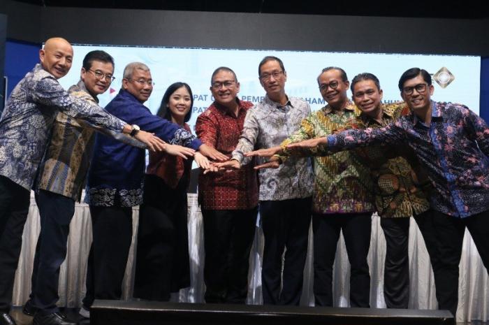 PT MNC Kapital Indonesia Tbk menggelar Rapat Umum Pemegang Saham Tahun Buku 2022 dan Rapat Umum Pemegang Saham Luar Biasa di Inews Tower, Kamis (15/6/2023).