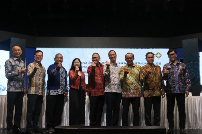 PT MNC Kapital Indonesia Tbk menggelar Rapat Umum Pemegang Saham Tahun Buku 2022 dan Rapat Umum Pemegang Saham Luar Biasa di Inews Tower, Kamis (15/6/2023).