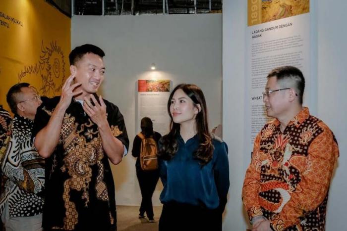 Wamenparekraf Angela Tanoesoedibjo menghadiri pembukaan pameran 