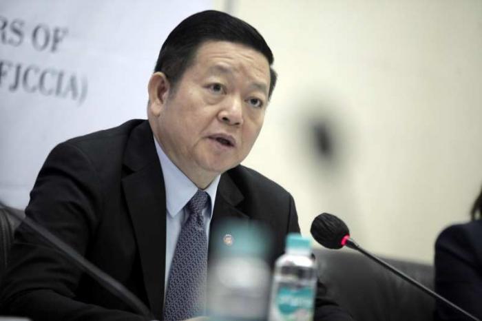 Sekjen ASEAN Kao Kim Hourn melakukan dialog dengan FJCCIA membahas pengembangan SDM.