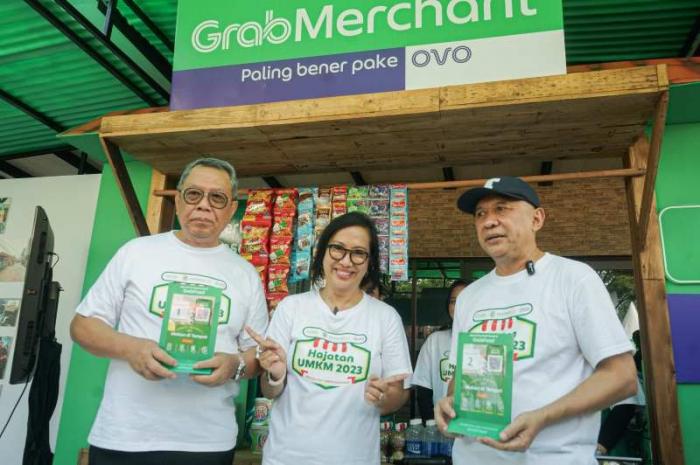 Menyambut hari UMKM Nasional 2023, Grab dan OVO merayakan kontribusi nyata UMKM terhadap masyarakat