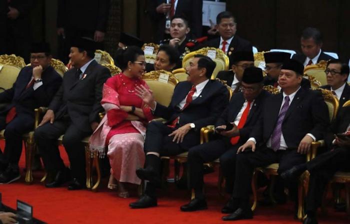 Presiden Jokowi menghadiri Sidang Tahunan MPR dan Sidang Bersama DPR-DPD Tahun 2023 di Gedung Nusantara, Kompleks Parlemen, Senayan, Jakarta, Rabu (16/8/2023).