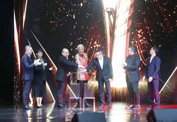 iNews Media Group resmi diluncurkan, di Jakarta, Kamis (31/8/2023).