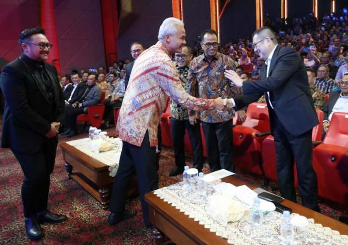 iNews Media Group resmi diluncurkan, di Jakarta, Kamis (31/8/2023).