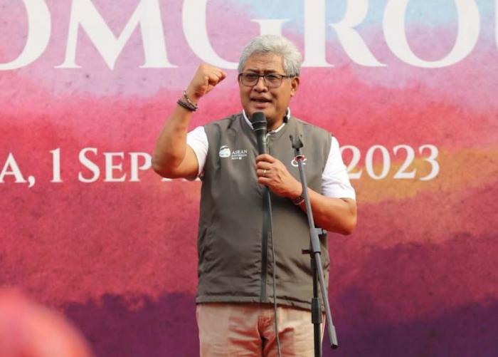 Jelang KTT ke-43 ASEAN di Jakarta, Telkom menggelar Apel Kesiapan Kerja untuk memastikan kesiapan infrastruktur jaringan dan layanan.