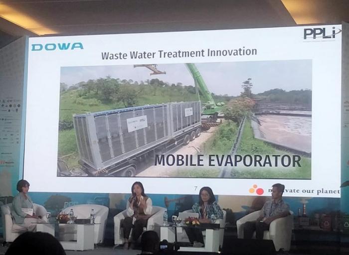 Teknologi evaporator milik PPLI yang mampu mengubah air limbah menjadi jernih dan memenuhi baku mutu sebagaimana diatur kementerian KLHK.