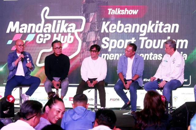 Injourney Group, berkomitmen mengembangkan kawasan The Mandalika sebagai destinasi sport tourism melalui berbagai program, insentif, dan investasi