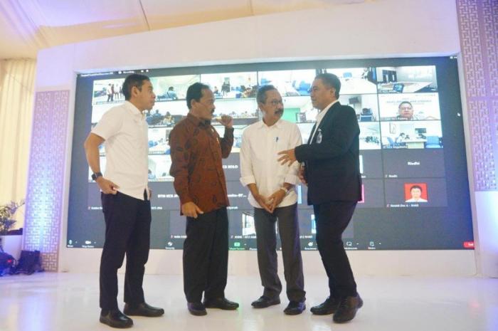 BTN Syariah menggelar acara Akad Massal KPR Syariah Serentak di Perumahan Hadrah Land, Kabupaten Aceh Besar, Provinsi Aceh, Jumat (13/10/2023).