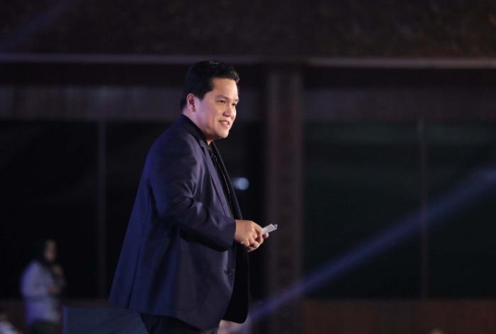 Menko Kemaritiman dan Investasi Ad Interim yang juga Menteri BUMN Erick Thohir membuka acara The Asian Creative & Digital Economy Youth Summit (ACE-YS).