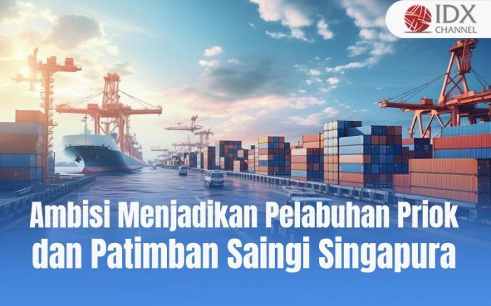 Ambisi Menjadikan Pelabuhan Priok dan Patimban Saingi Singapura. (Foto: Tim Digital Marketing IDX Channel)  
