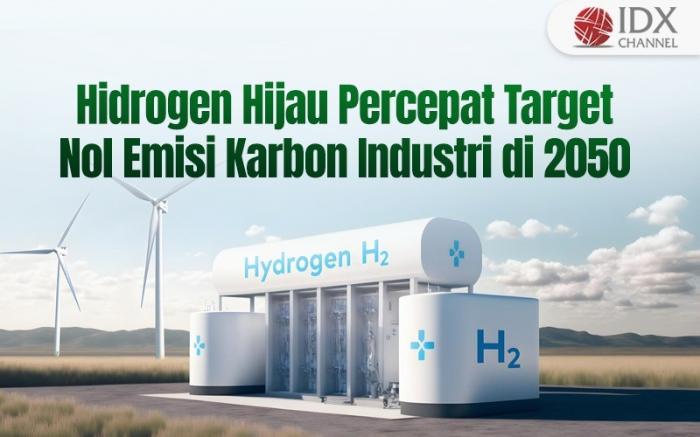 Pengembangan Hidrogen Hijau Percepat Target Nol Emisi Karbon di 2050. Grafis: Bayu Airlangga