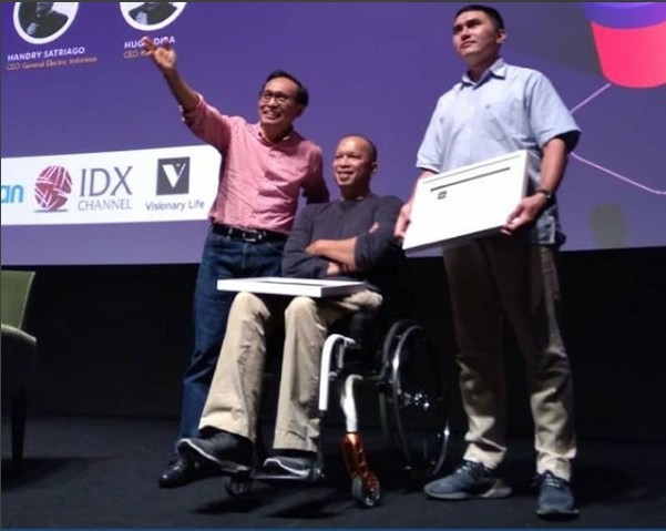 Meski Memiliki Keterbatasan, Pria Ini Sukses Menjadi CEO GE Indonesia