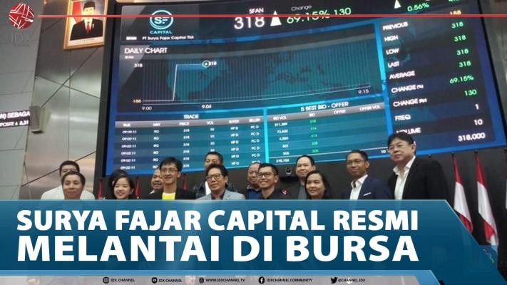 Surya Fajar Capital Resmi Melantai Di Bursa