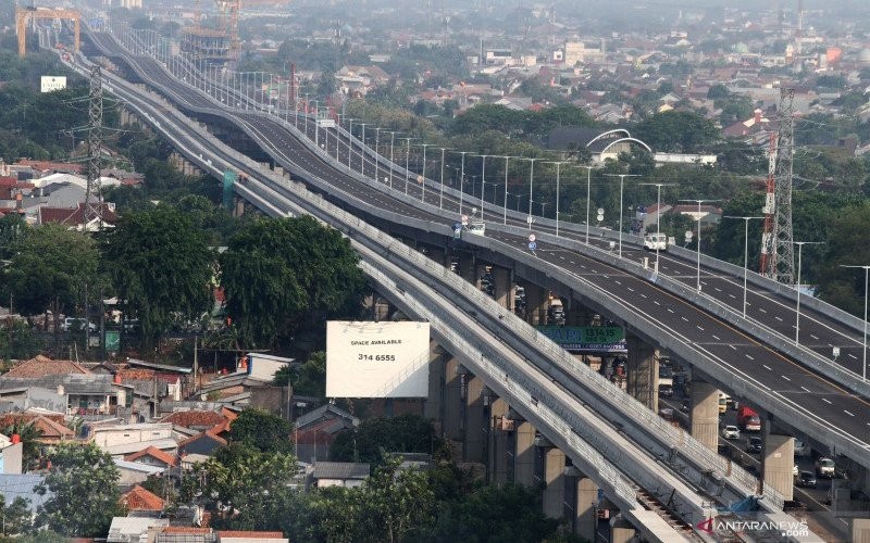 Tarif Gratis Sebulan, Tol Layang Jakarta-Cikampek Diresmikan Siang Ini