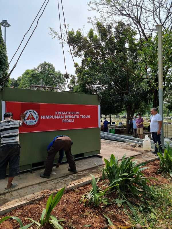 Mesin Krematorium TPU Tegal Alur Rampung Dibangun, Kremasi Jenazah Covid Gratis