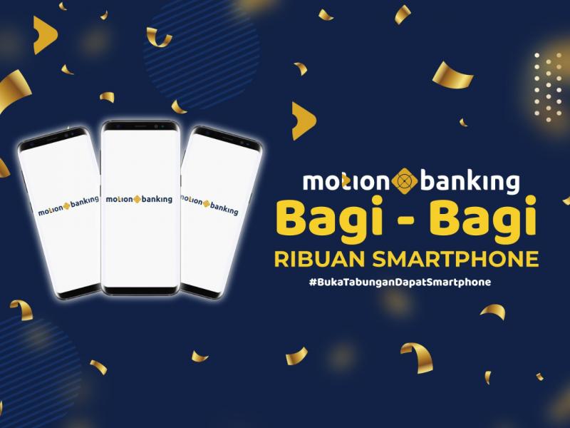 Asik! MotionBanking dari MNC Bank (BABP) Bagi-bagi Ribuan Smartphone