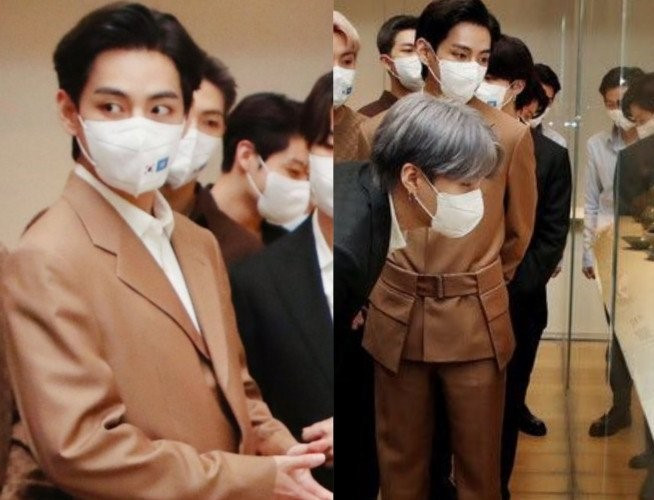Dipakai V BTS di Met Museum New York, Outfit Louis Vuitton Ini Langsung Ludes