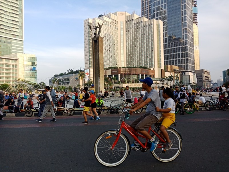 Pemprov DKI Tiadakan CFD Sudirman-MH Thamrin pada Pekan ini