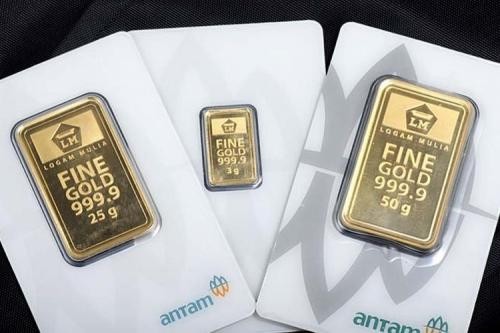 Harga Emas Antam (ANTM) Hari Ini Kembali Turun ke Rp2.868.000 per Gram