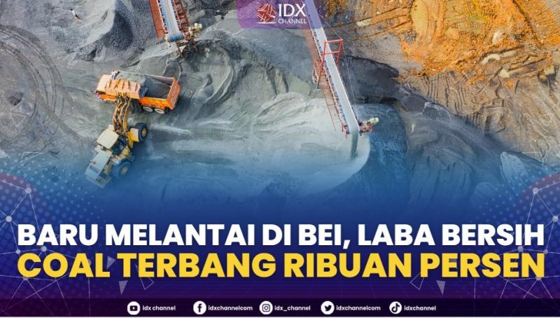 Baru Melantai di BEI, Laba Bersih Coal Terbang Ribuan Persen,(Sumber: IDX CHANNEL)