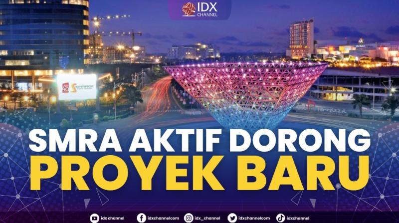 SMRA Aktif Dorong Proyek Baru. (Sumber : IDXChannel)