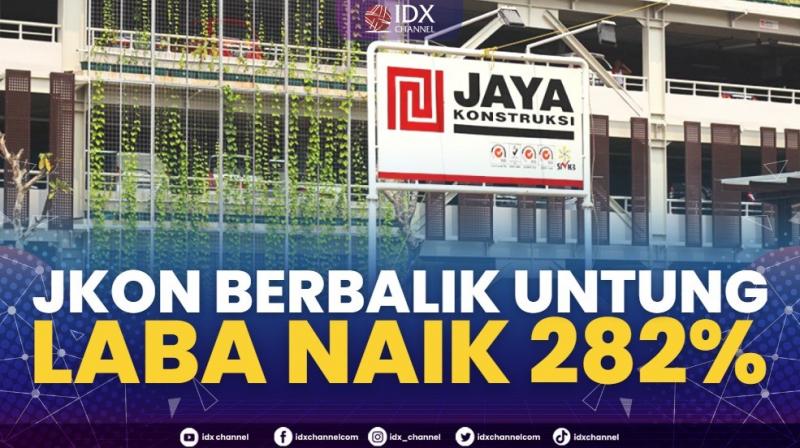 JKON Berbalik Untung, Laba Naik 282%. (Sumber : IDXChannel)