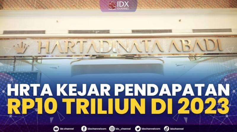 HRTA Kejar Pendapatan Rp10 Triliun di 2023,(Sumber: IDX CHANNEL)