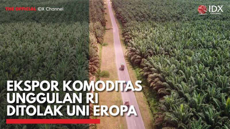 Ekspor Komoditas Unggulan RI Ditolak Uni Eropa . (Sumber : IDXChannel)
