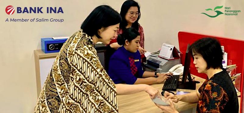 Promo Bank Ina Hari Pelanggan Nasional, Bank Ina (BINA) Andalkan Mobile Banking ...