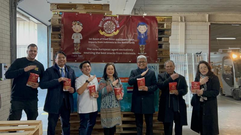 BNI (BBNI) Sukses Bawa UMKM Sidoarjo Ekspor Keripik Singkong ke Belanda