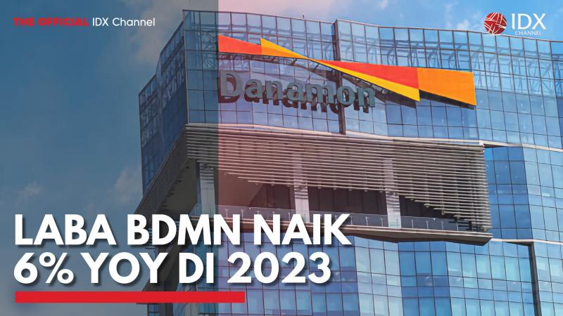 Laba BDMN Naik 6% Yoy di 2023. (Sumber : IDXChannel)
