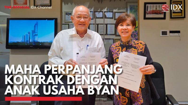 MAHA Perpanjang Kontrak dengan Anak Usaha BYAN. (Sumber : IDX Channel)
