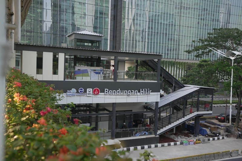 Halte TransJakarta Benhil Beroperasi Lagi usai Direvitalisasi