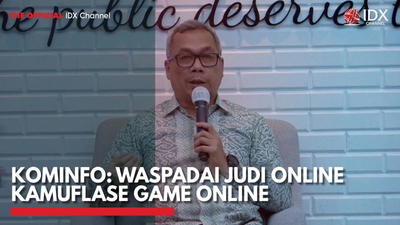 Kominfo: Waspadai Judi Online Kamuflase Game Online