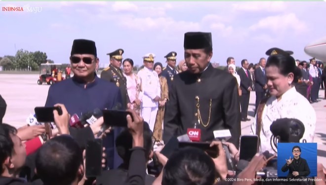 Prabowo Sebut Jokowi Selalu Doakan Dirinya untuk Kuat Terima Tanggung Jawab Besar