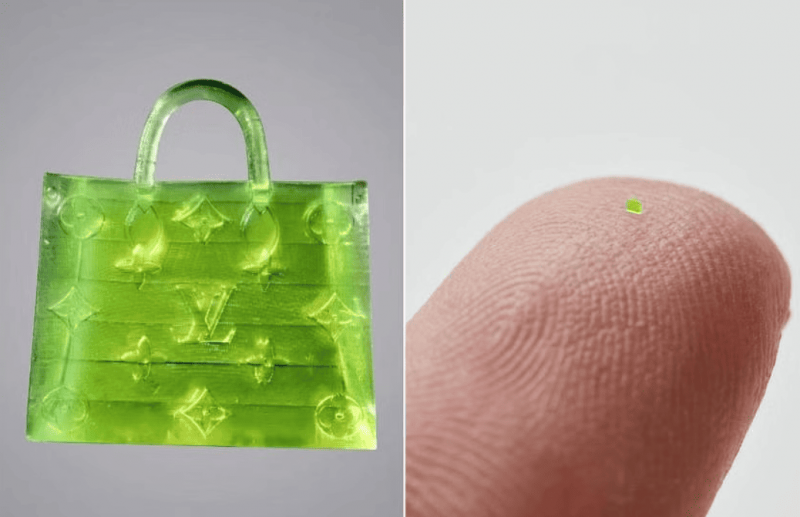 Tas Tangan Louis Vuitton Ukuran Mikro, Karya Seni ‘Tiruan’ LV Paling Mahal di Dunia