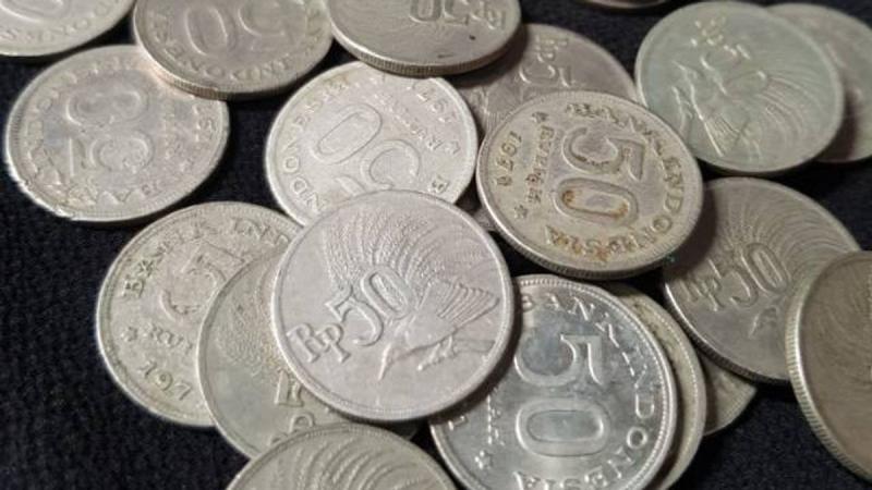 Segini Estimasi Harga Uang Koin 50 Rupiah Cendrawasih Tahun 1971
