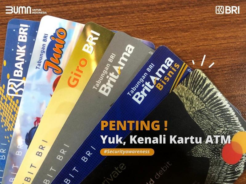 7 Jenis Kartu ATM BRI dan Gambarnya, Berikut Limit Tarik Tunai dan Transaksinya