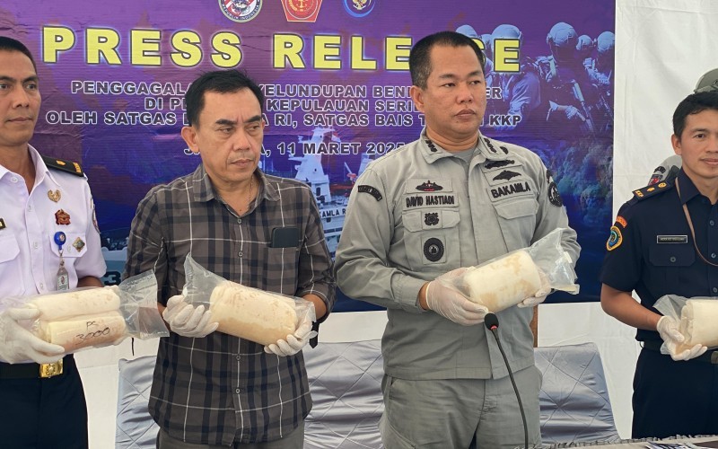 Bakamla Gagalkan Penyelundupan 60.000 Baby Lobster, Klaim Cegah Negara Rugi Rp1,05 Miliar