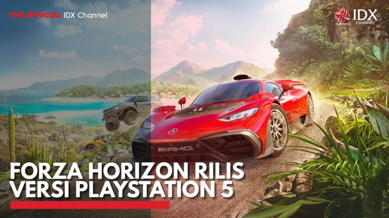 Forza Horizon Rilis Versi Playstation 5. (Sumber : IDX Channel)