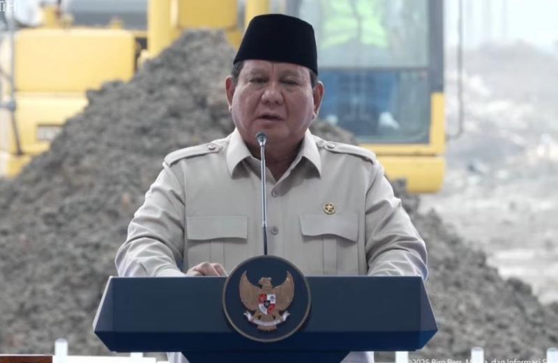 Prabowo Resmikan Pembangunan Megaproyek Baterai Mobil Listrik Rp96 Triliun