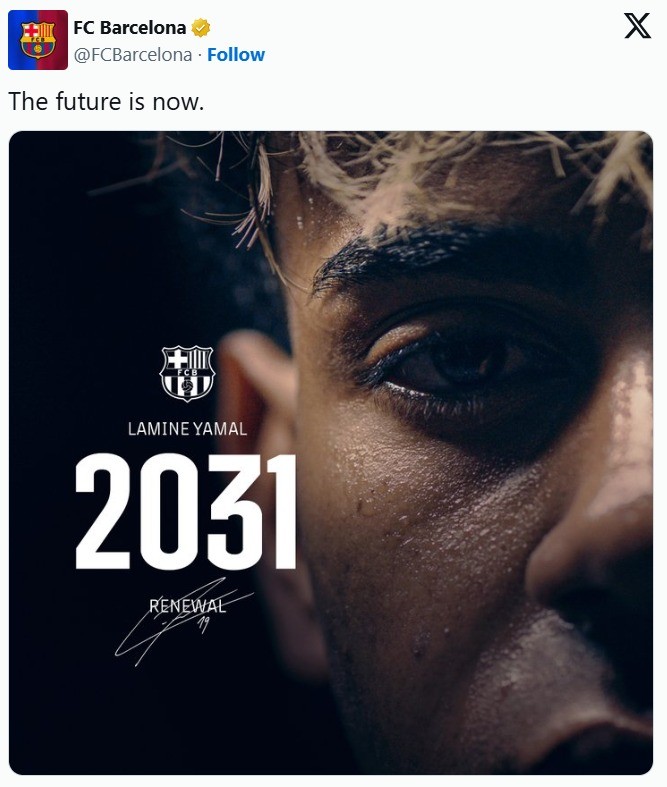 Intip Gaji Lamine Yamal Usai Teken Kontrak dengan Barcelona hingga 2031