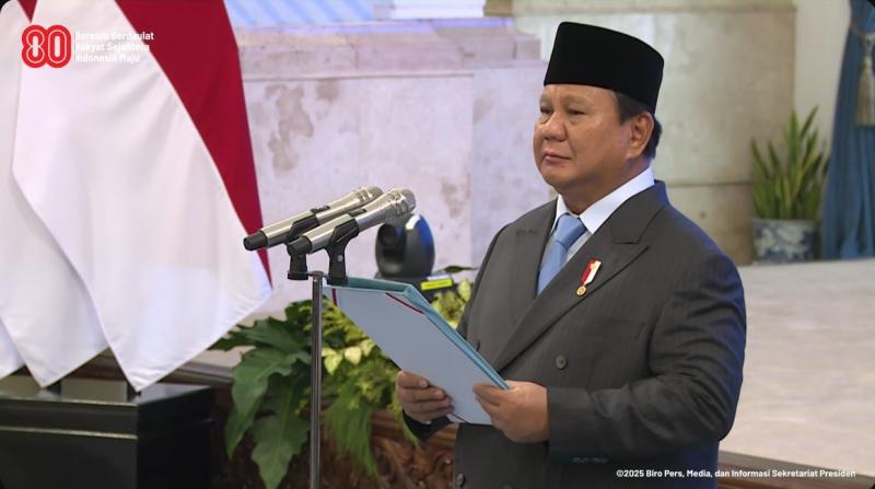 Prabowo Teken Perpres Tetapkan IKN Jadi Ibu Kota Politik di 2028