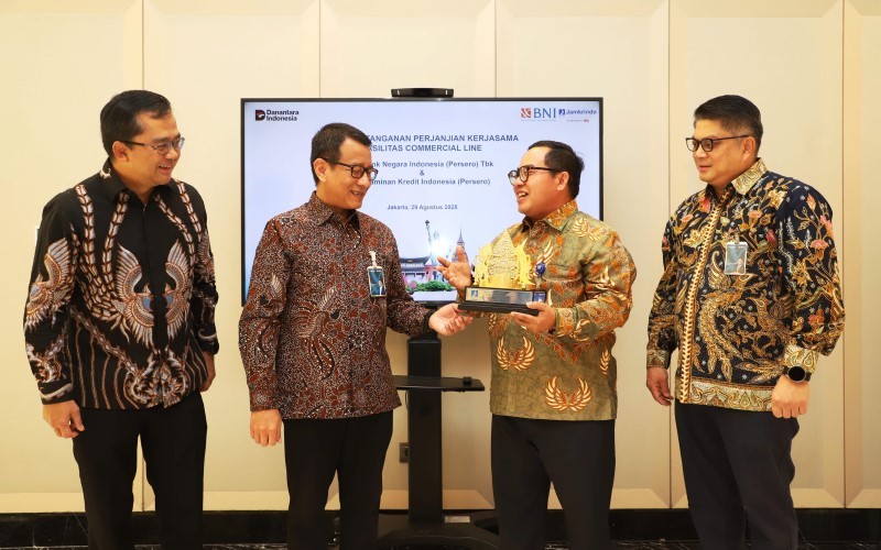BNI (BBNI) Kucurkan Pinjaman Rp5 Triliun ke Jamkrindo