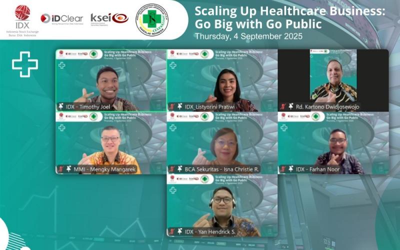 Multi Medika Internasional Berbagi Strategi IPO di Webinar Gakeslab Indonesia x Bursa Efek Indonesia