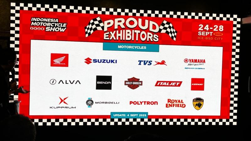 Ini Daftar Merek Motor yang Ramaikan IMOS 2025, Ada Pendatang Baru