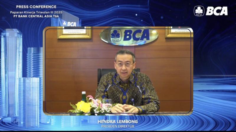Laba BCA (BBCA) Tembus Rp43,4 Triliun hingga September 2025